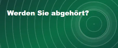 Werden Sie abgehört?